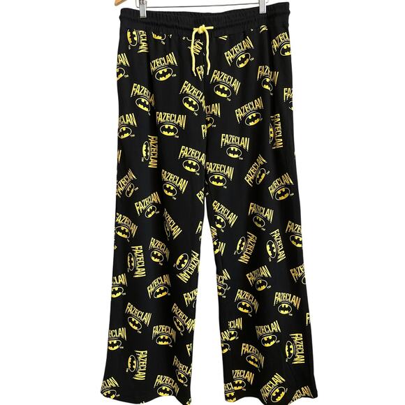 FaZe Clan x Batman Lounge Pants NWOT | Rare Collab | Size L - Picture 1 of 6